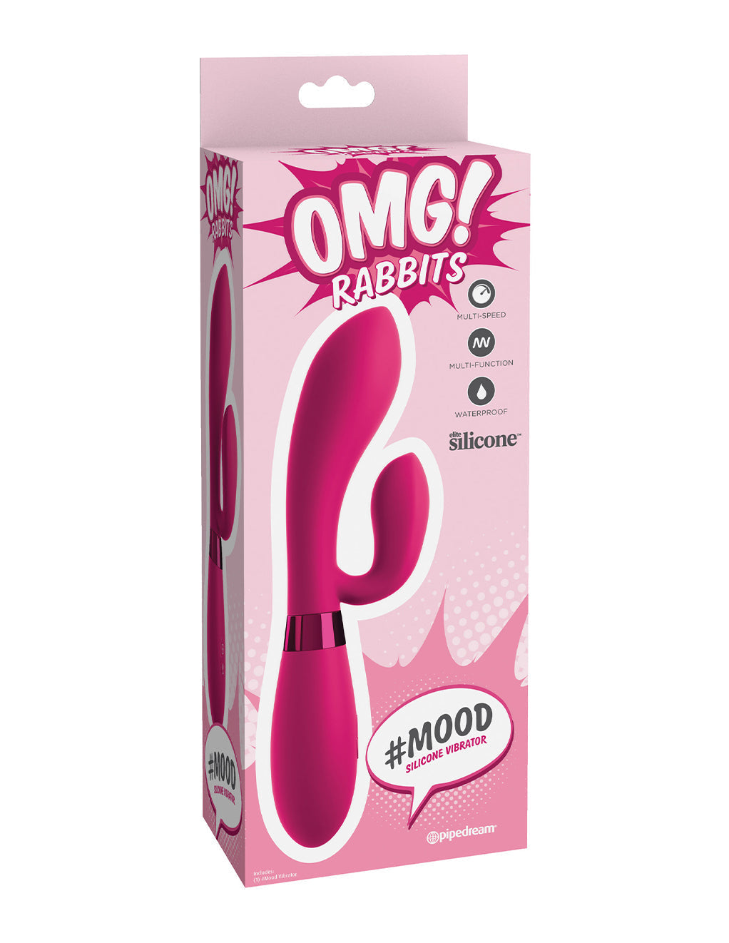 Omg! Rabbits #Mood Vibrator- Package