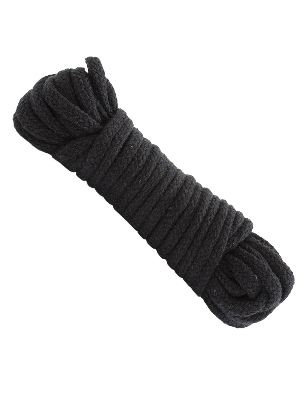 Doc Johnson Japanese Style Bondage Rope- Black- Front