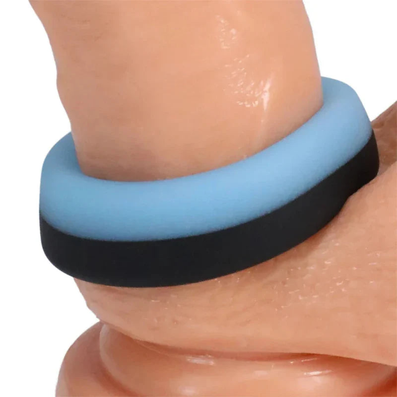 Rock Solid Big O Ring Black/ Blue