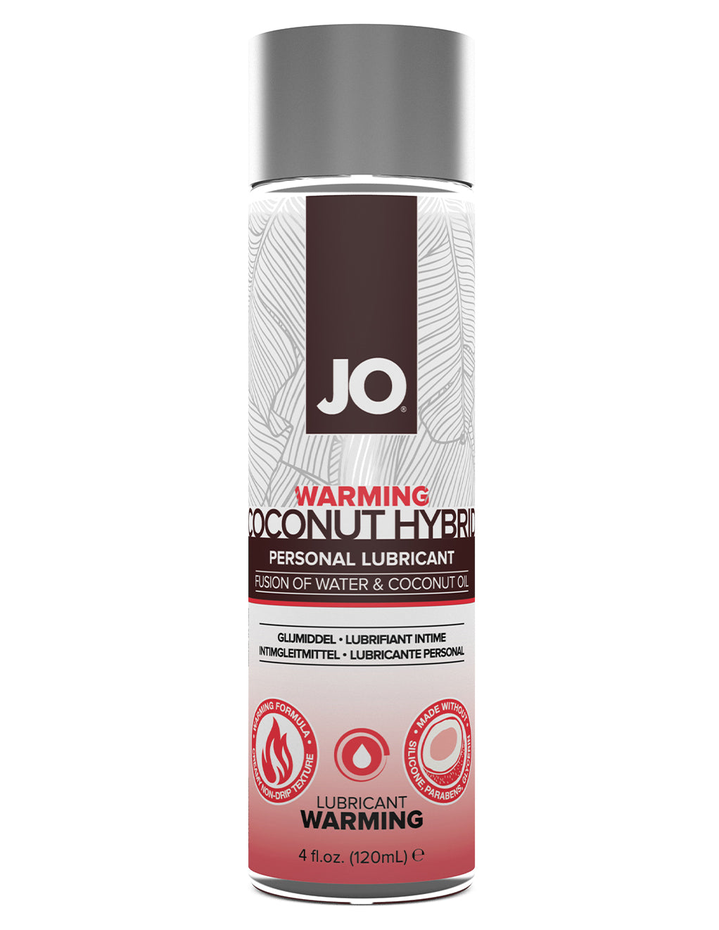Jo - Lubricante Híbrido Calentador de Coco