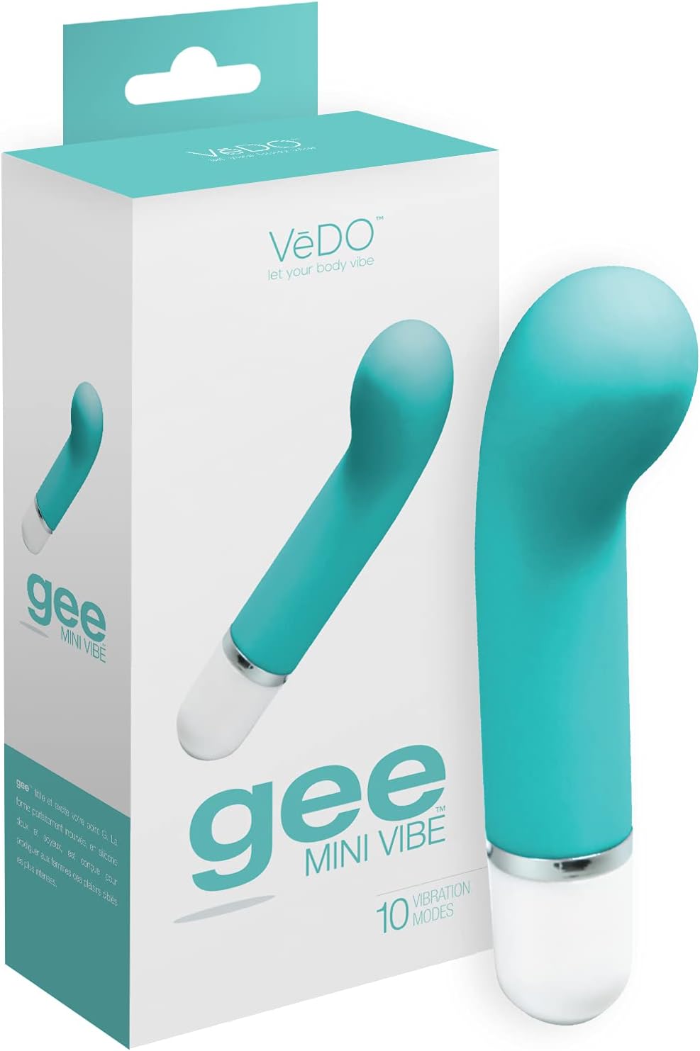 Mini Vibrador De Silicona Gee De Vedo
