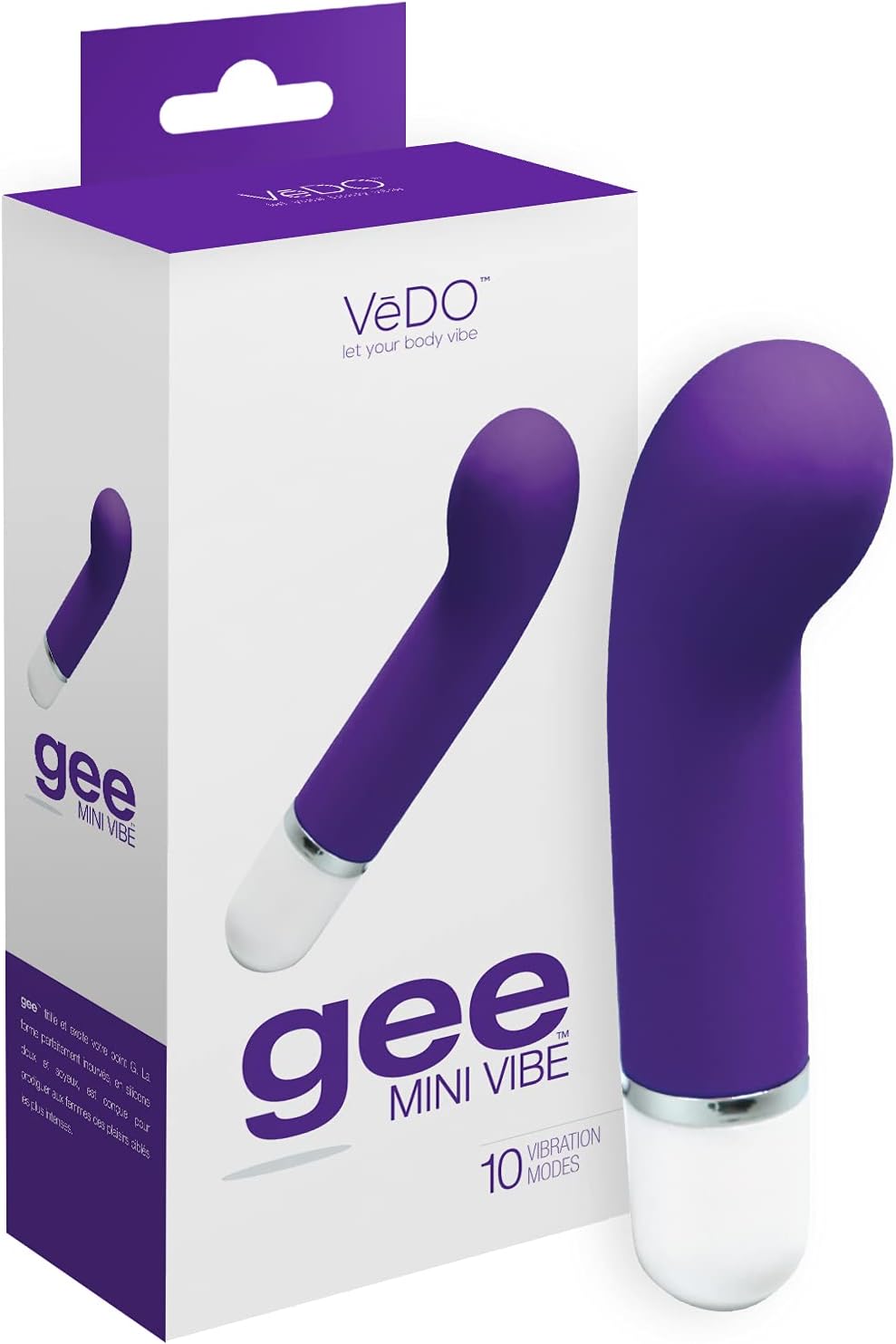 Mini Vibrador De Silicona Gee De Vedo