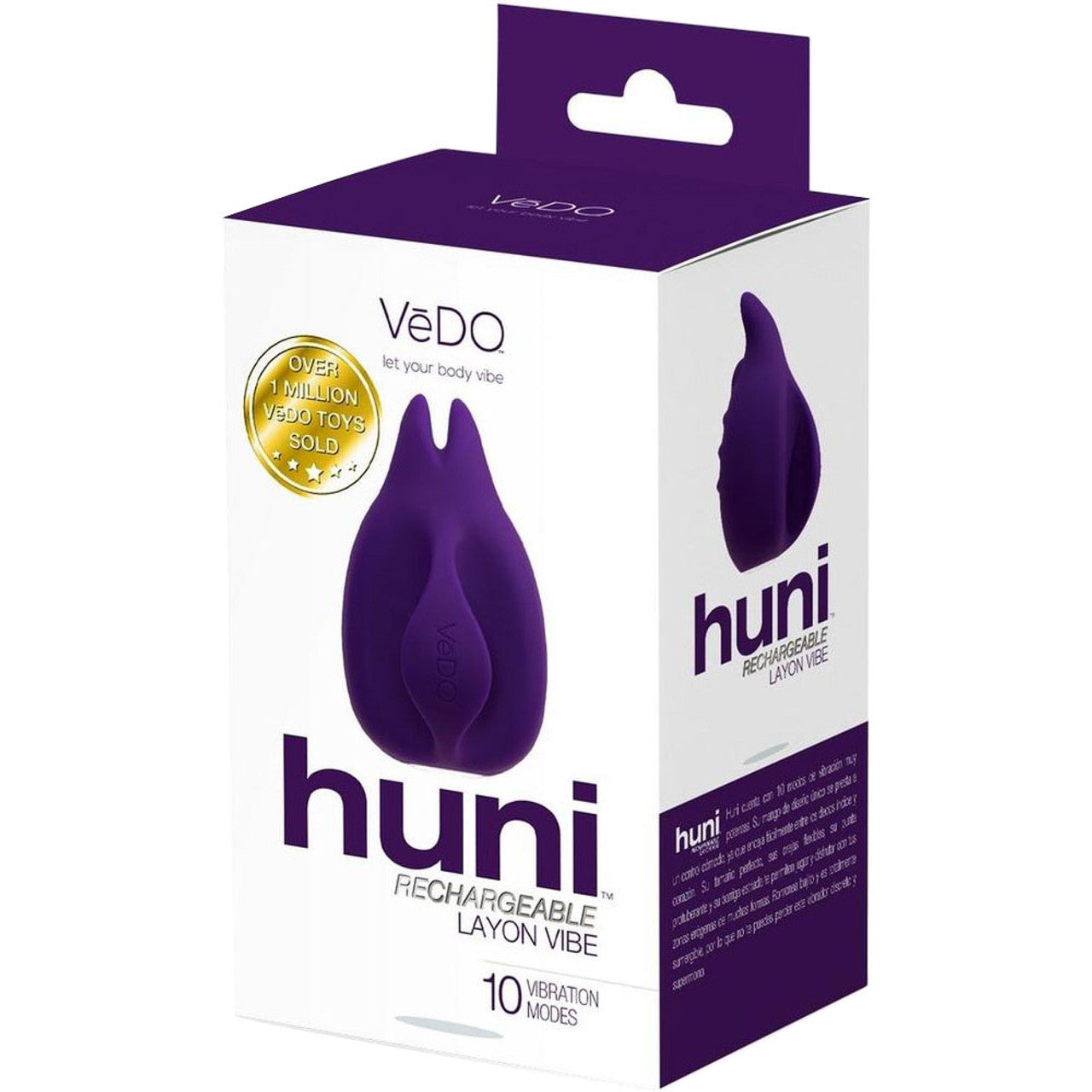 Vibrador De Clítoris Recargable Impermeable De Silicona Huni De Vedo