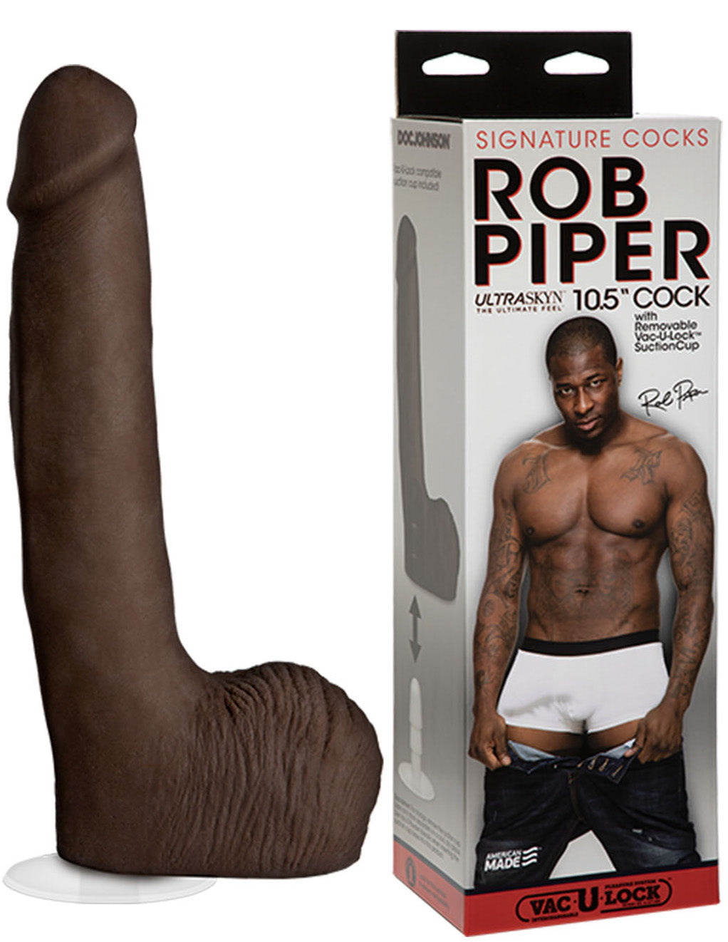 Signature Cocks Rob Piper 10.5 Inch UltraSkyn Cock- Main