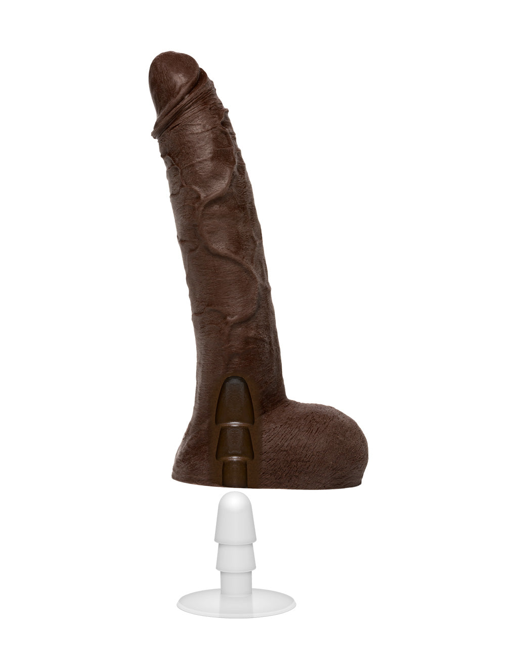 Vac U Lock Ultraskyn Jason Luv 10in Cock Toy Side Suction Cup
