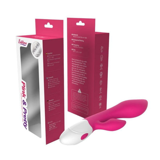 Sublime Pink & Pretty Silicone Dual Action G-Spot