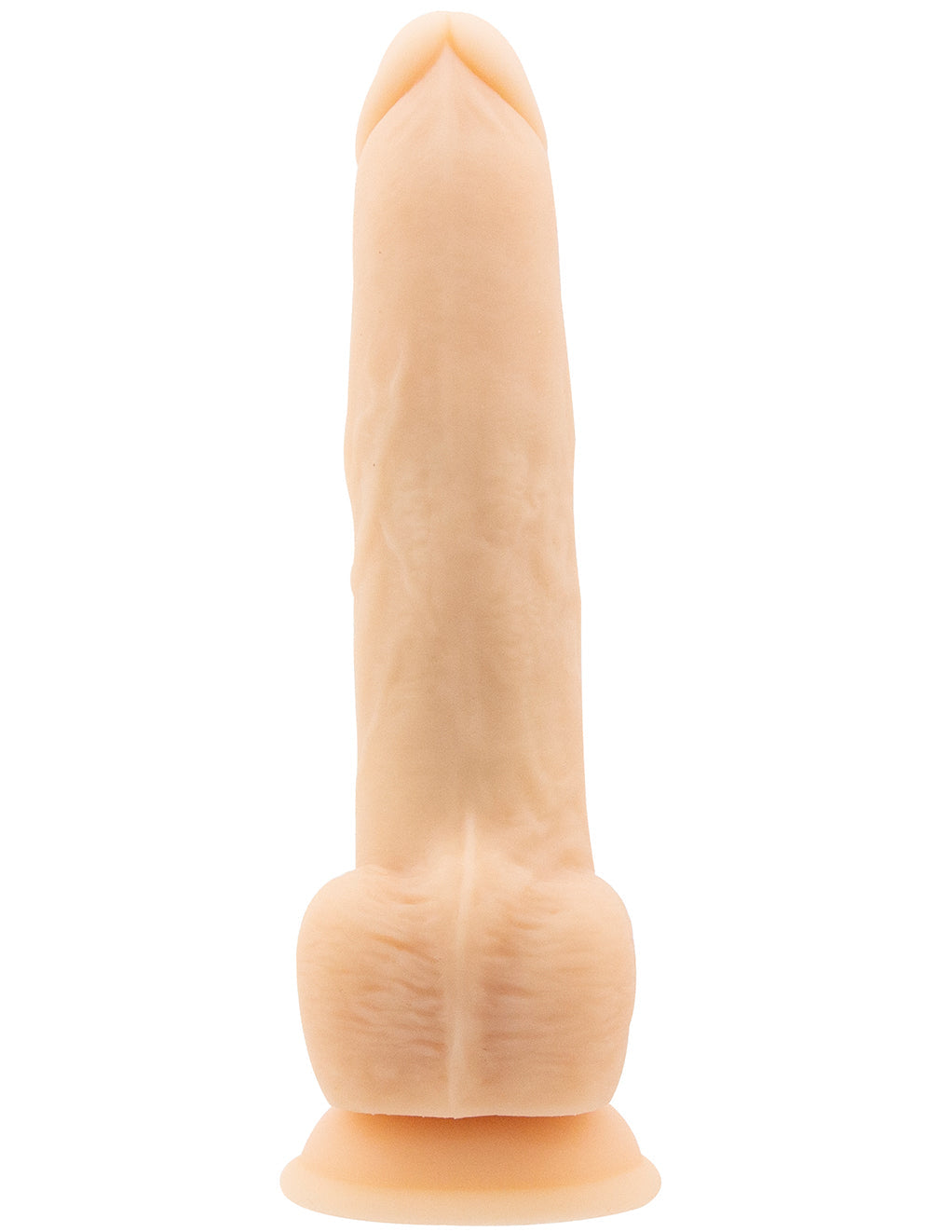 Naked Addiction 9" Thrusting Dong- Vanilla- Bottom side