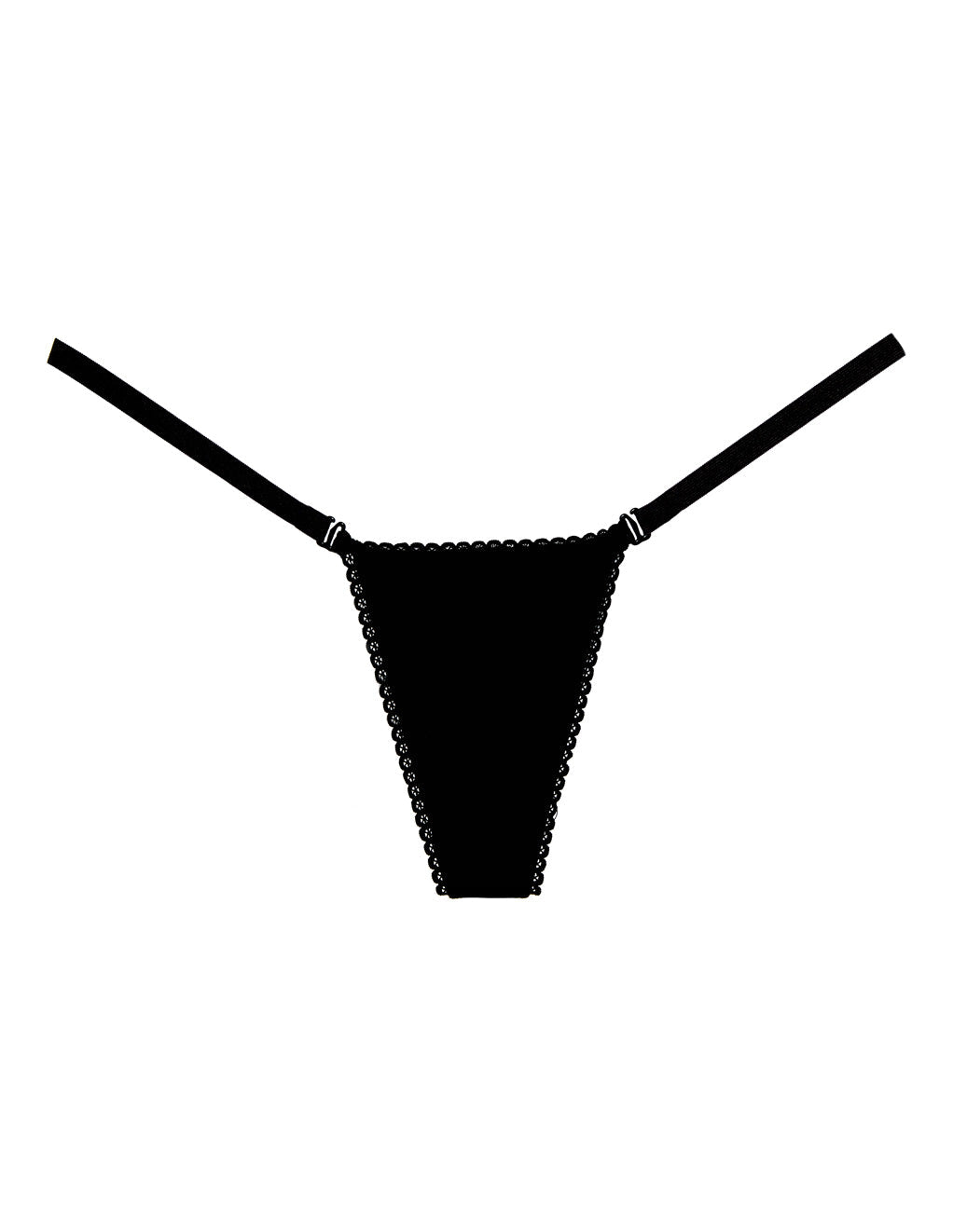 Wetlook Y-Back Thong- Front