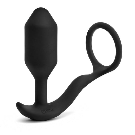 B-Vibe Vibrating Snug & Tug- Medium- Front