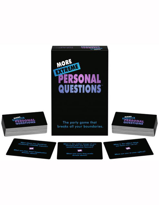 More Extreme Personal Questions- front