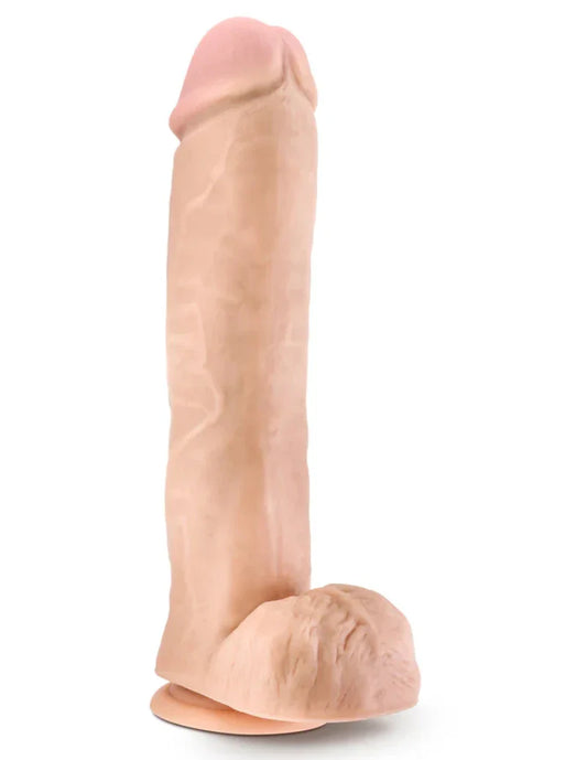 Consolador Big John 11.5" Vainilla