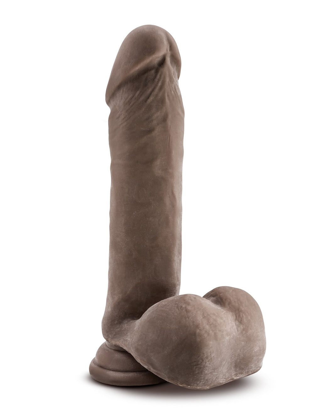 Au Naturel 8" Sensa Feel- Chocolate- Angle
