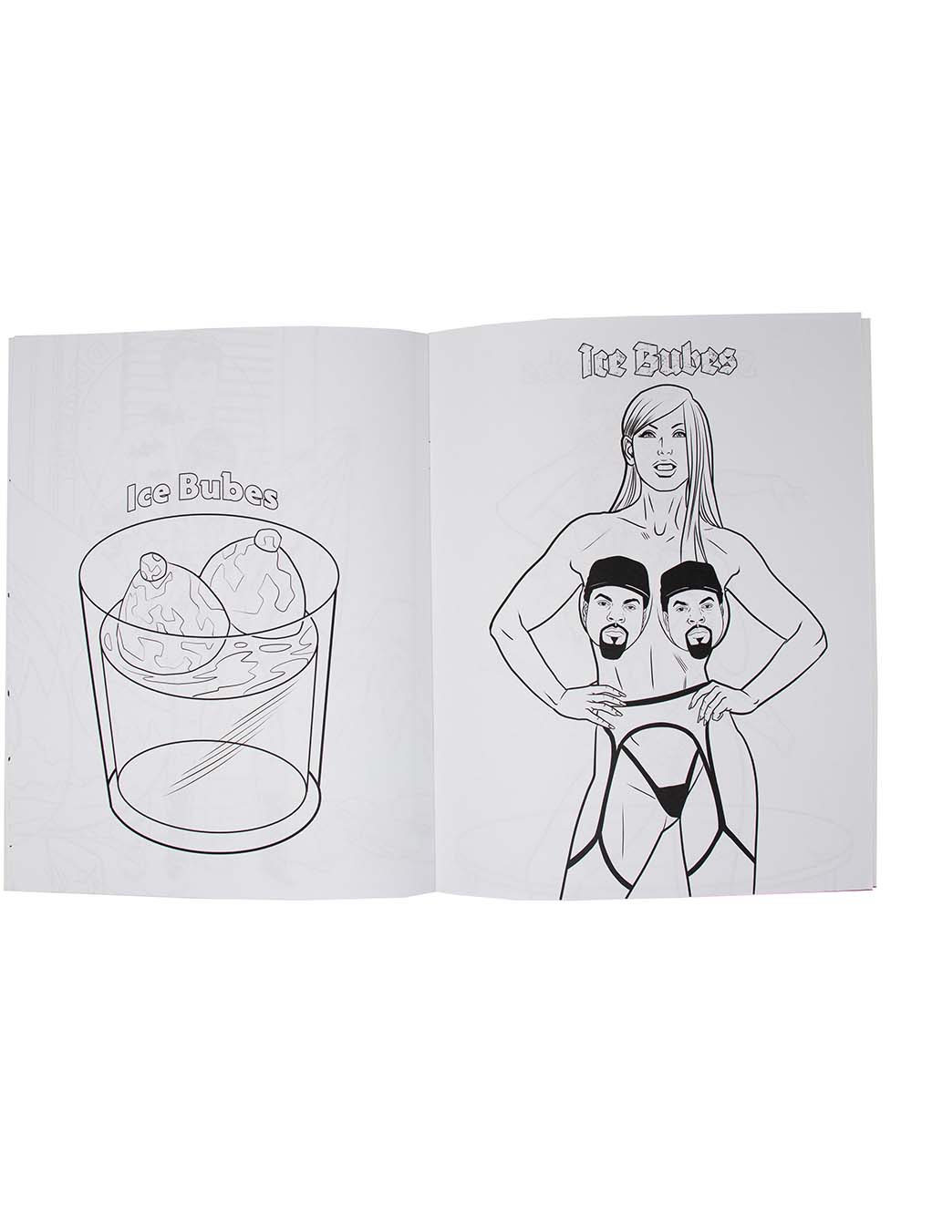 Boobs Boobs Boobs Coloring Book- Inside