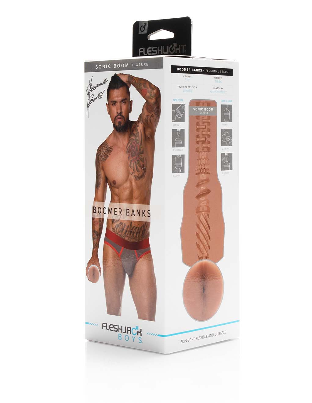 Fleshlight Boomer Banks Sonic Boom- Box
