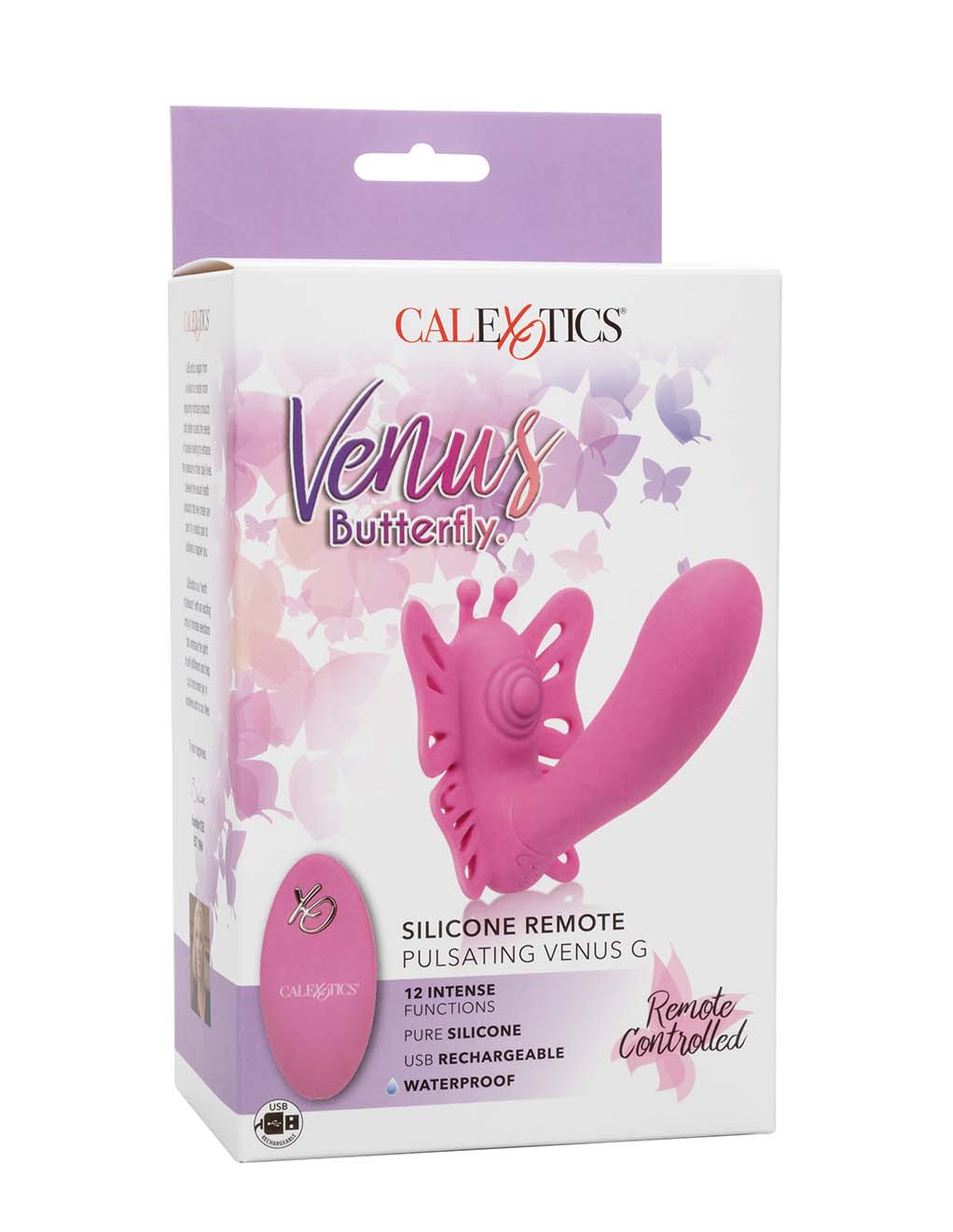 Vibrador Mariposa Con Control Remoto Calexotics Pulsating Venus G