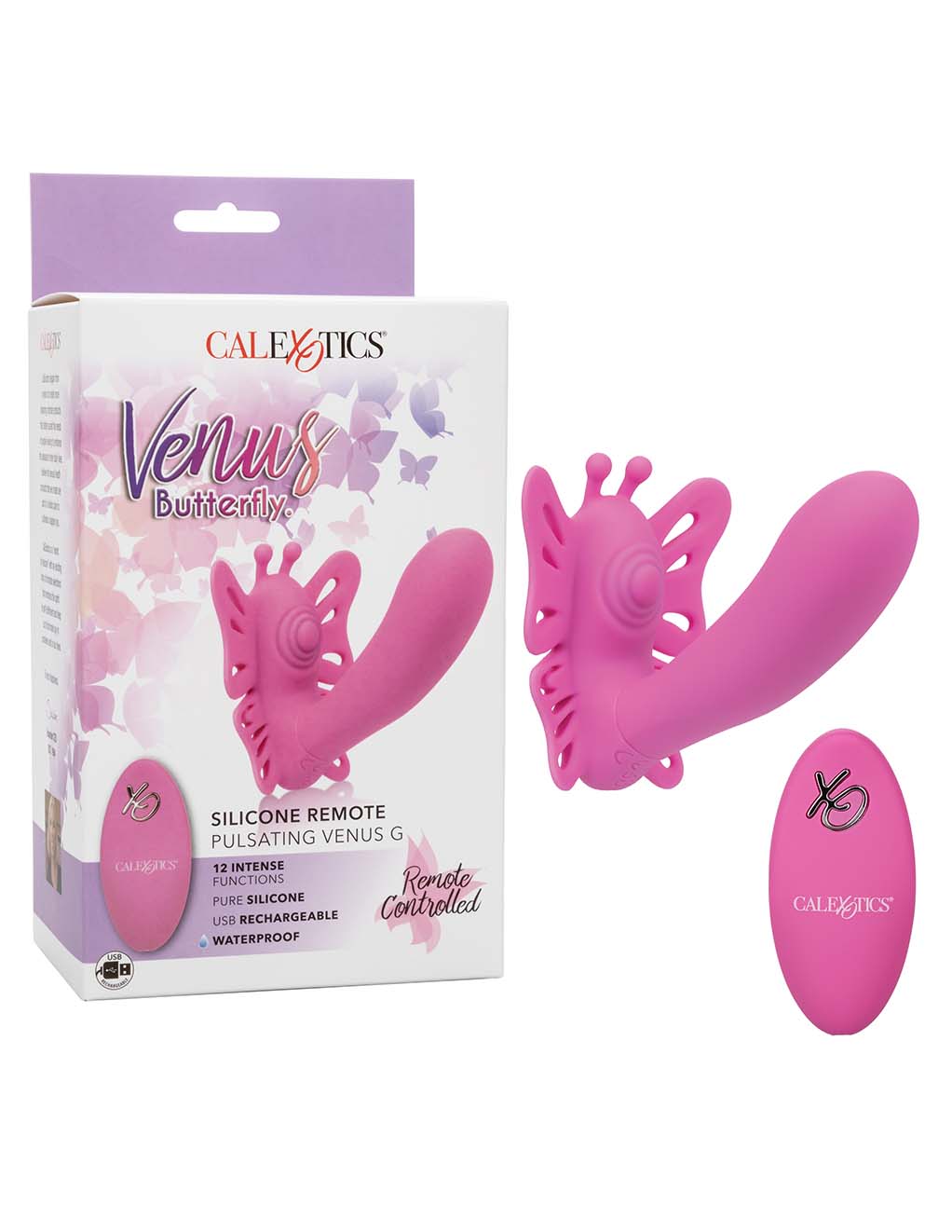 Vibrador Mariposa Con Control Remoto Calexotics Pulsating Venus G