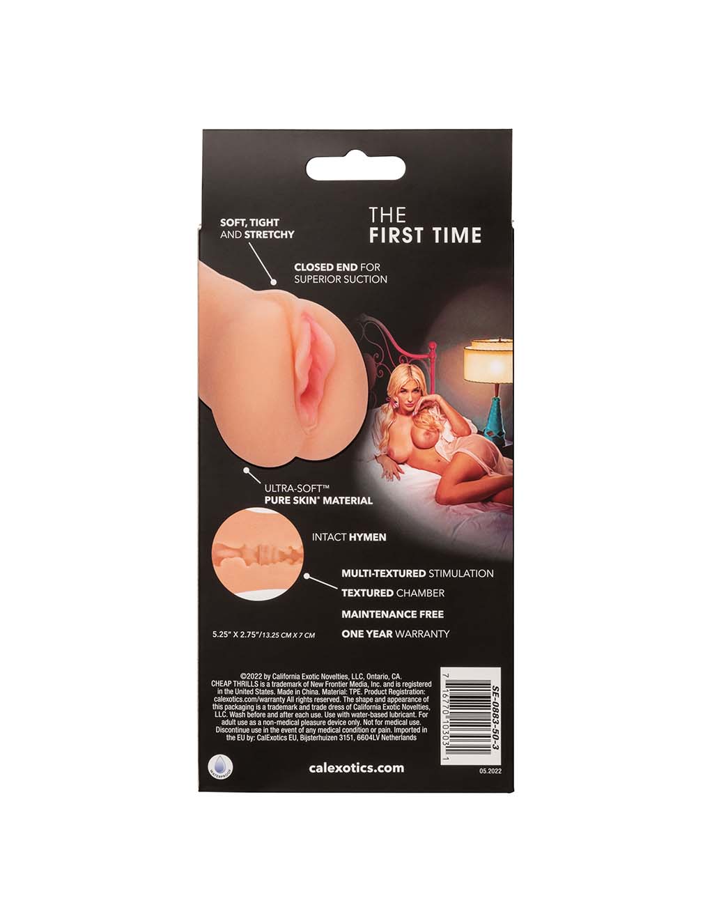 Cheap Thrills The First Time- Box back
