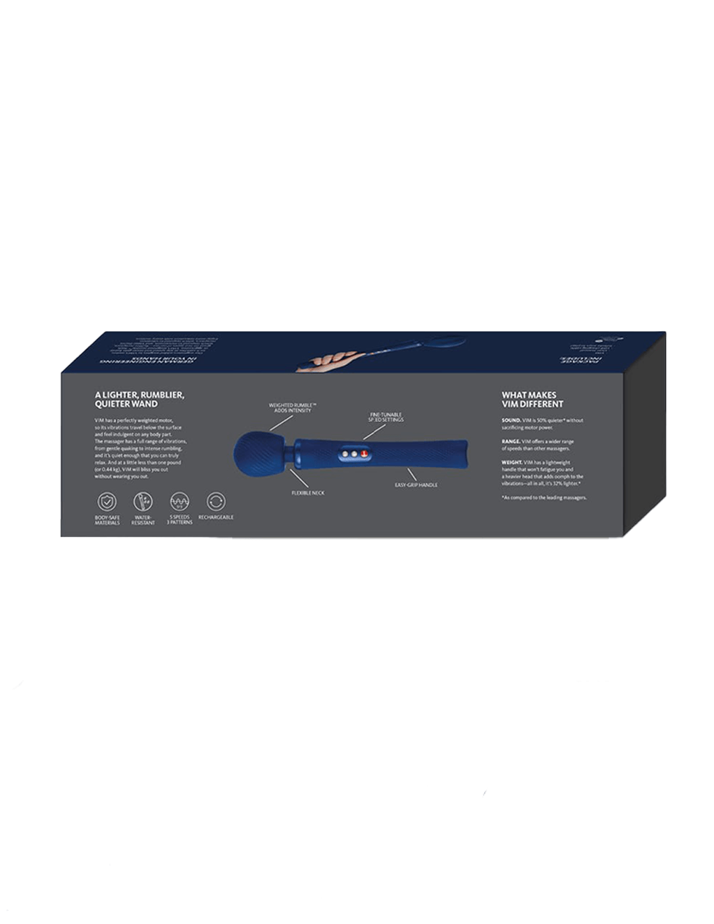 Fun Factory Vim - Midnight Blue - Box - Back