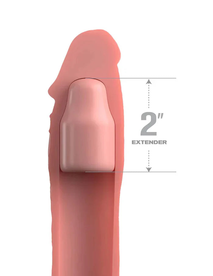 Fantasy X-Tensions Elite 2" Silicone Extension With Strap
