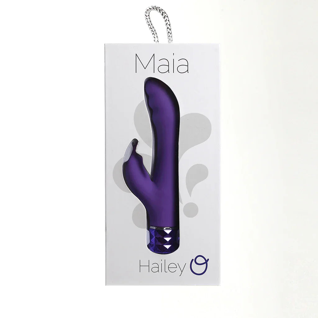 Vibrador De Conejo Con 10 Funciones Crystal Gems De Maia Hailey