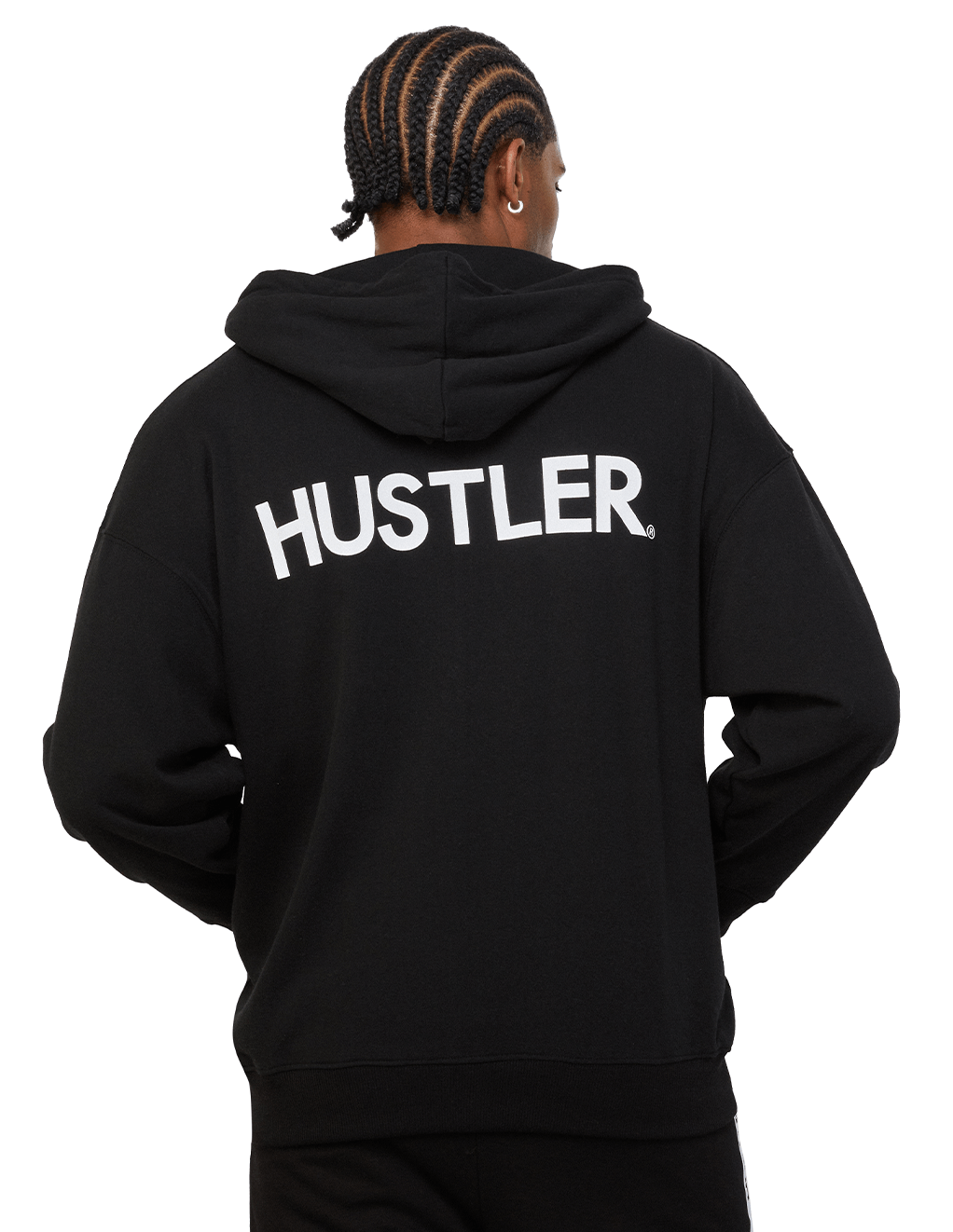 Hustler Classic Logo Zip Hoodie
