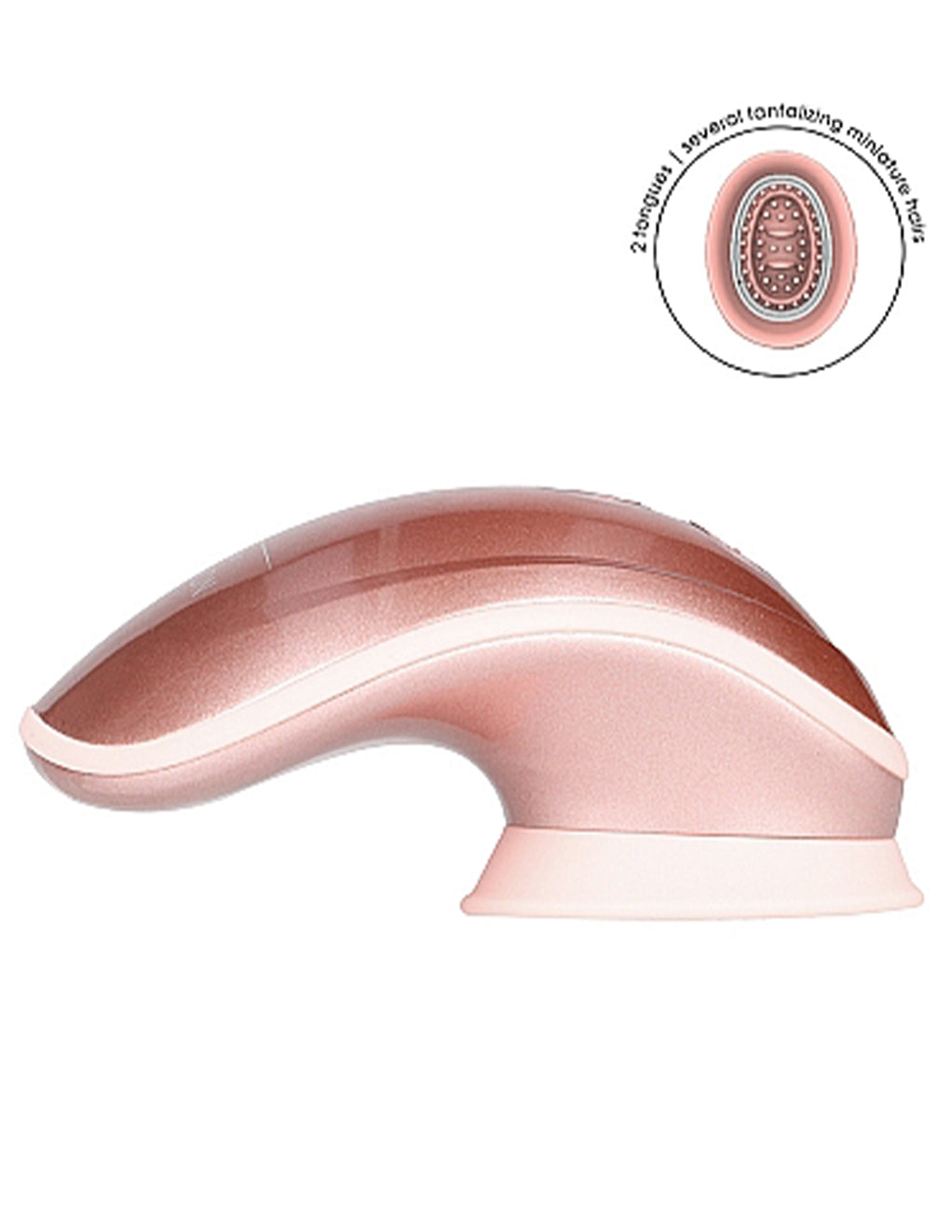 Twitch Innovation Suction Vibrator- Side