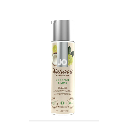 Jo - Naturals Masaje Coco y Lima 4 Oz.