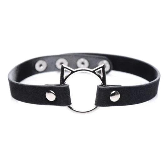 Bondage Gargantilla Con Anillo De Gatito Collar Kinky Kitty Ms