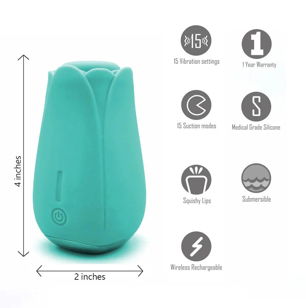 Succionador Con Vibraciones Tipo Tulipán Tulip Pro