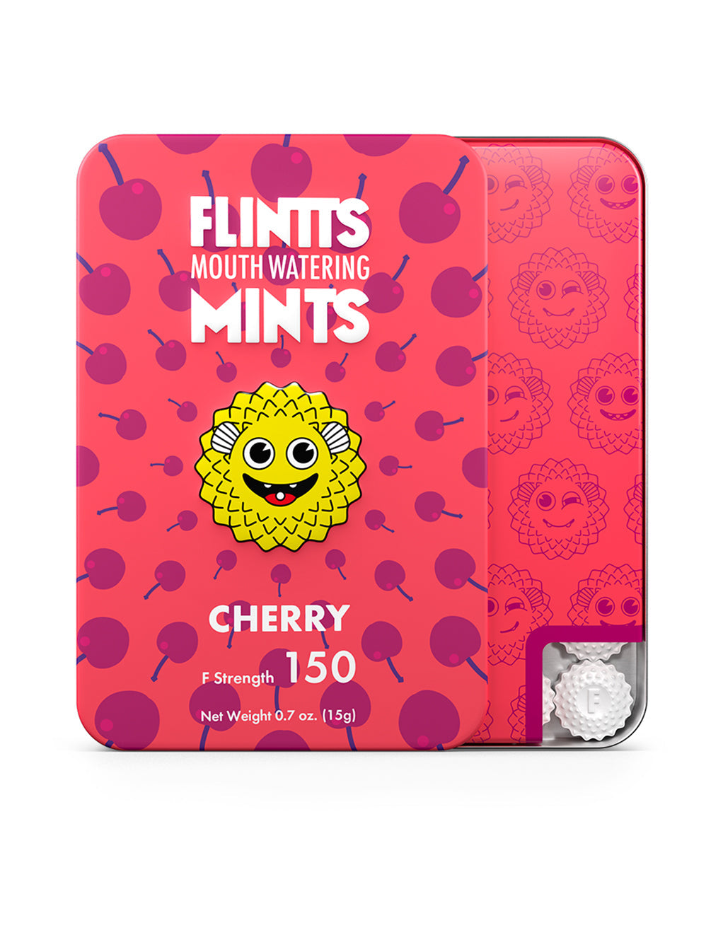 Flintts Caramelos De Menta Sabor Cereza F150