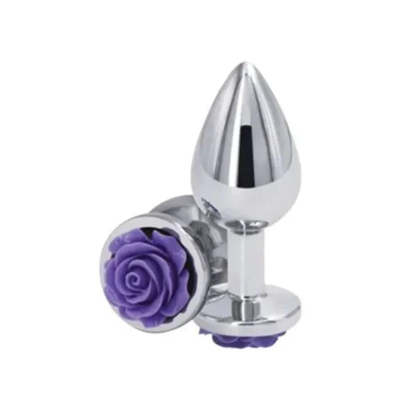 Entrenador Anal Pequeña Rosa Blanca