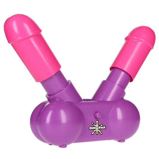Cum Face Duel Pump Action Penis Game- Front