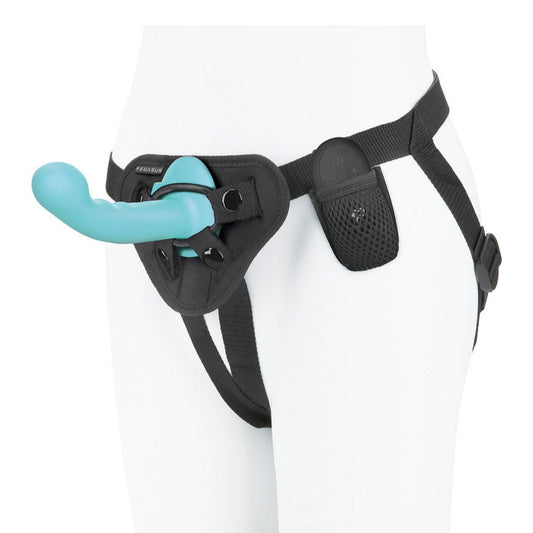 Pegasus 6" Ripple P-Spot/G-Spot Peg Strap-On Set- Front