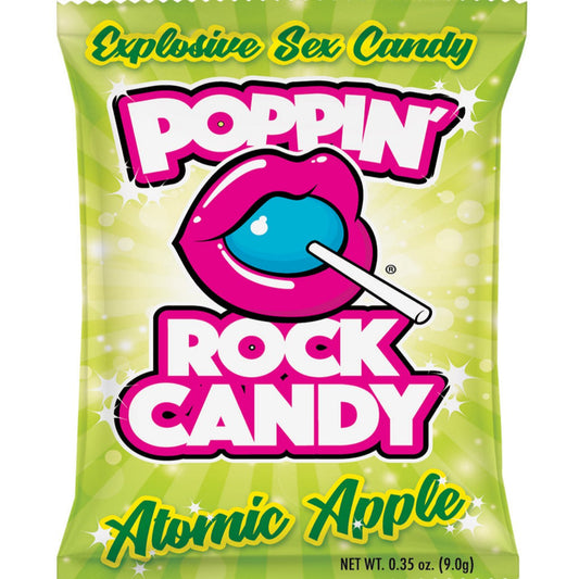 Popping Rock Candy- Atomic Apple- Front