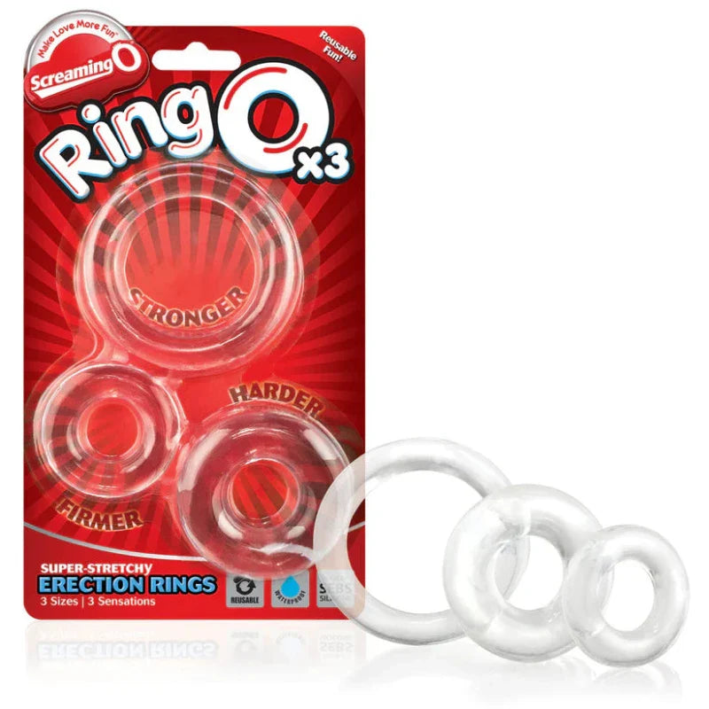 Anillos Screaming O 3Pzas