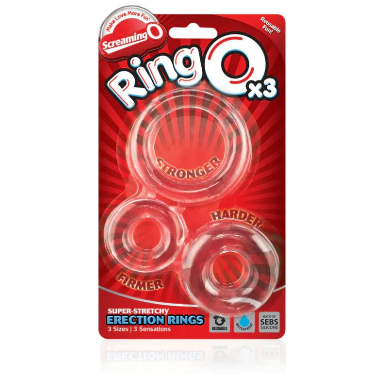 Anillos Screaming O 3Pzas