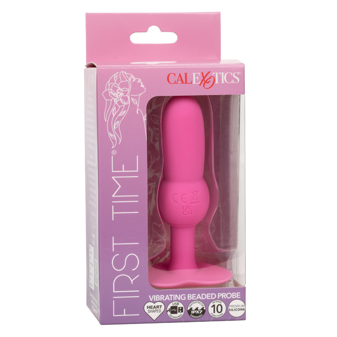 Entrenador Anal Primer Tiempo Tres Cuentas Rosa