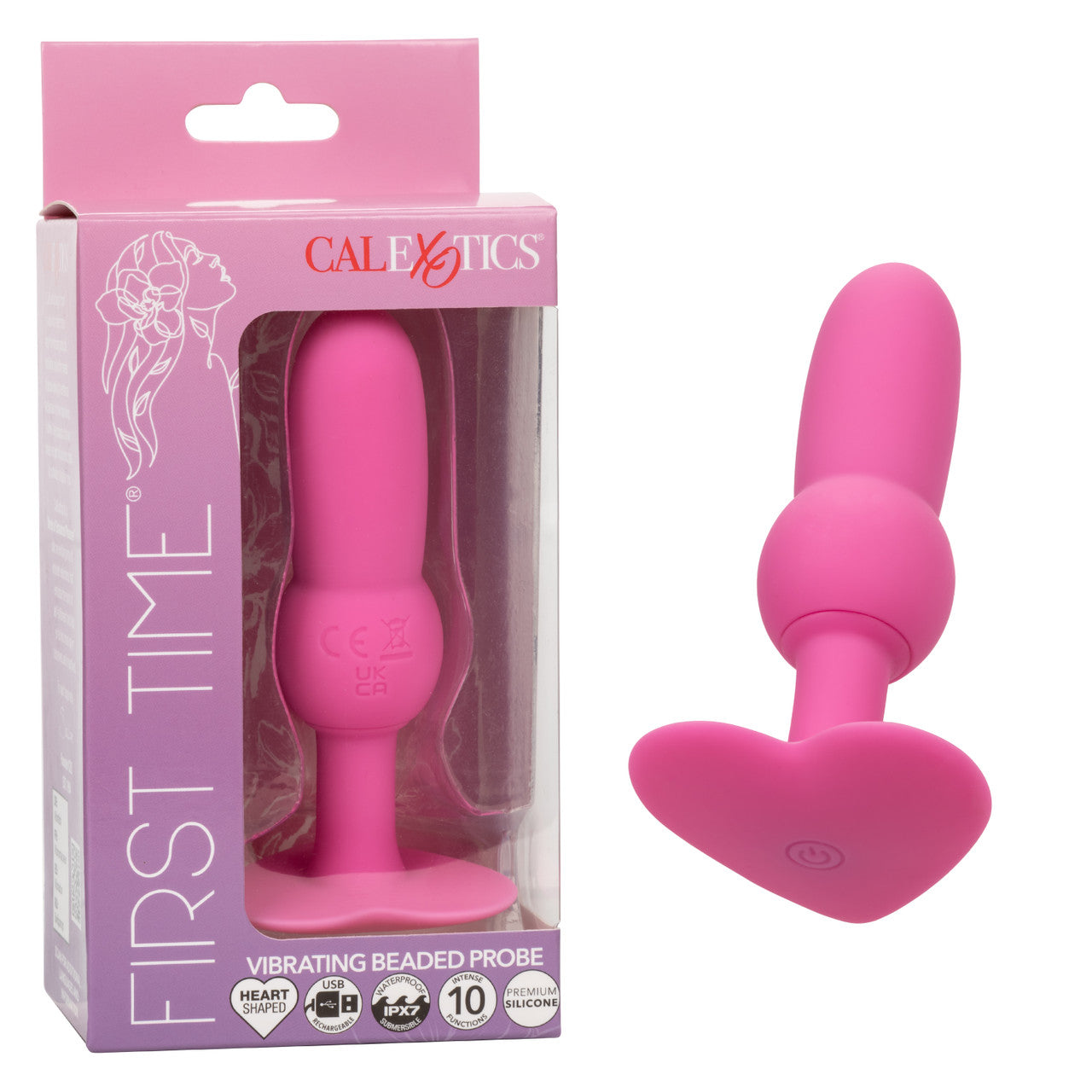 Entrenador Anal Primer Tiempo Tres Cuentas Rosa
