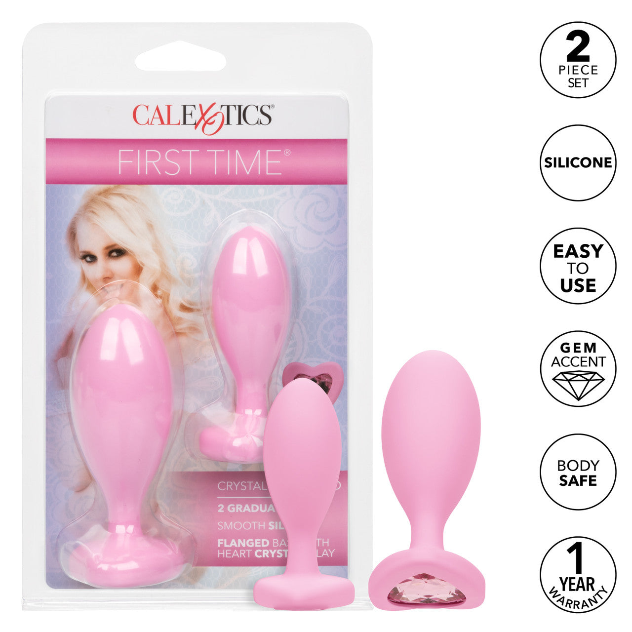 Entrenador Anal De Cristal First Time