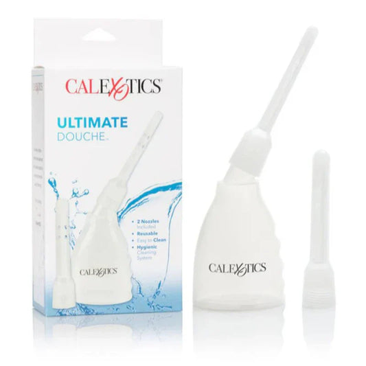 Ducha  Anal Y Vaginal De 3 Piezas Ultimate Douche Anal Transparente Calexotics