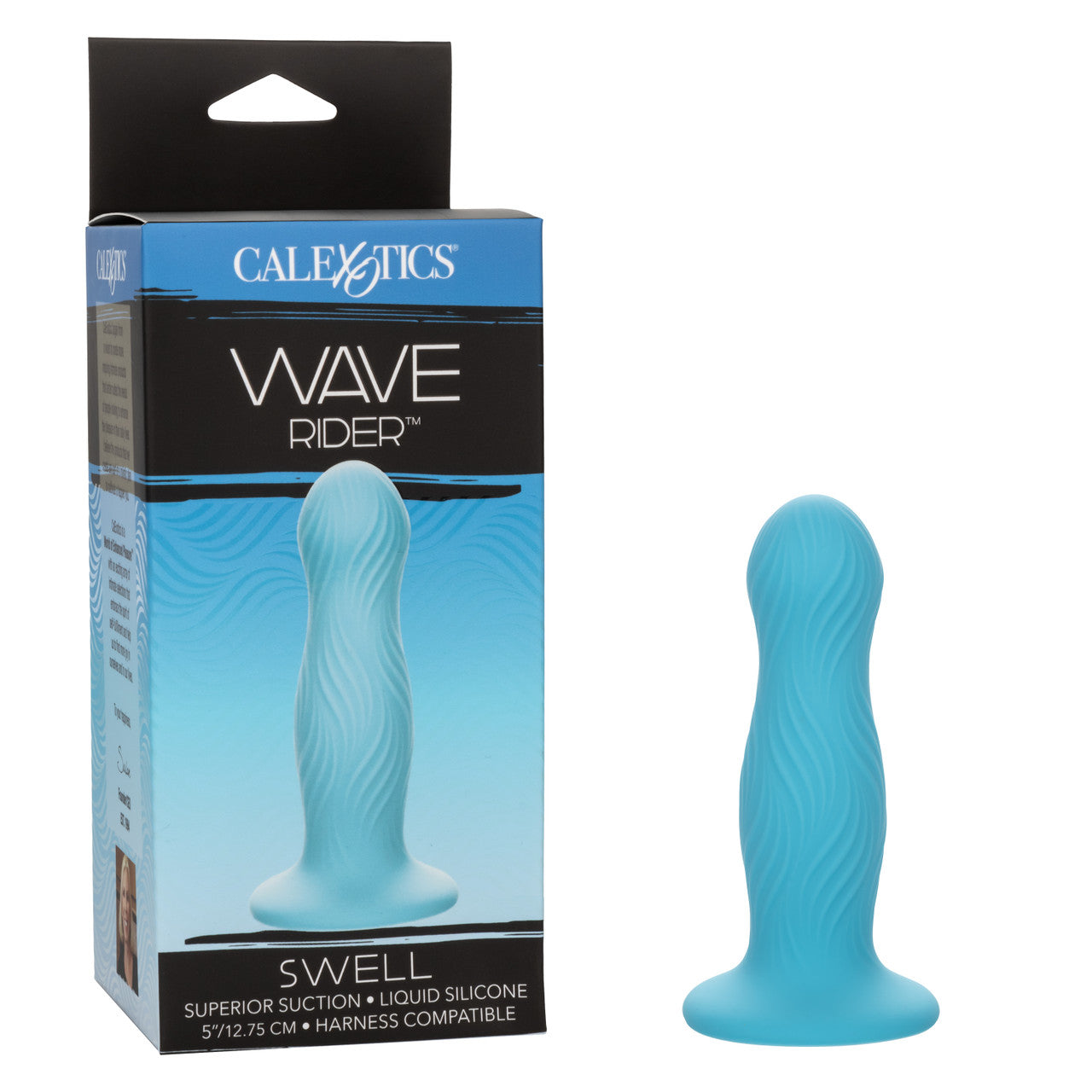 Vibrador Con Textura Ondulada Wave Rider Swell