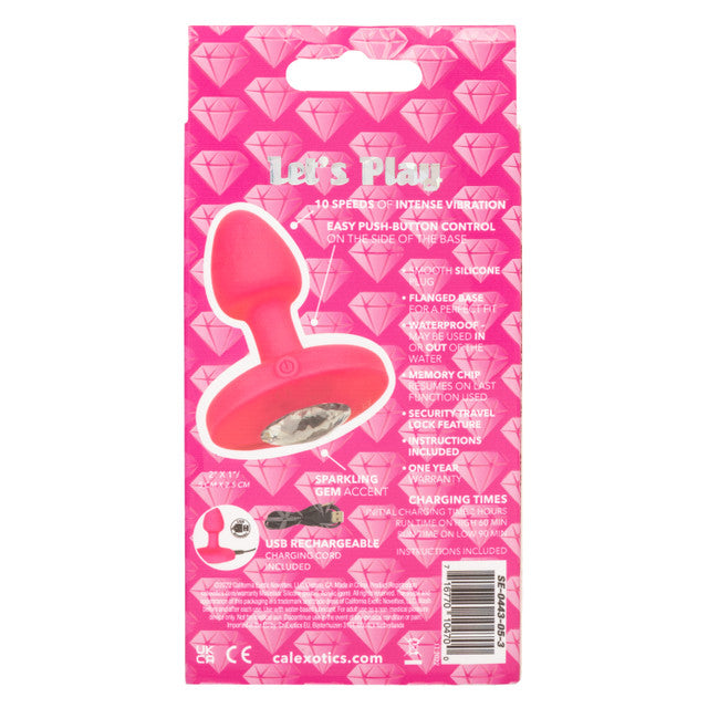 Entrenador Anal Recargable Pequeño Probe