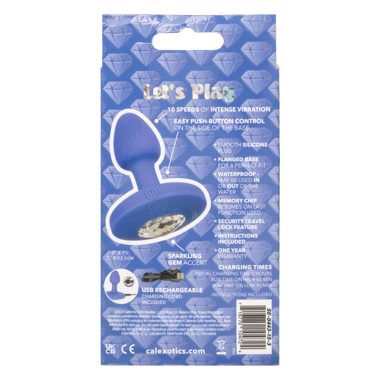 Entrenador Anal Recargable Pequeño Probe