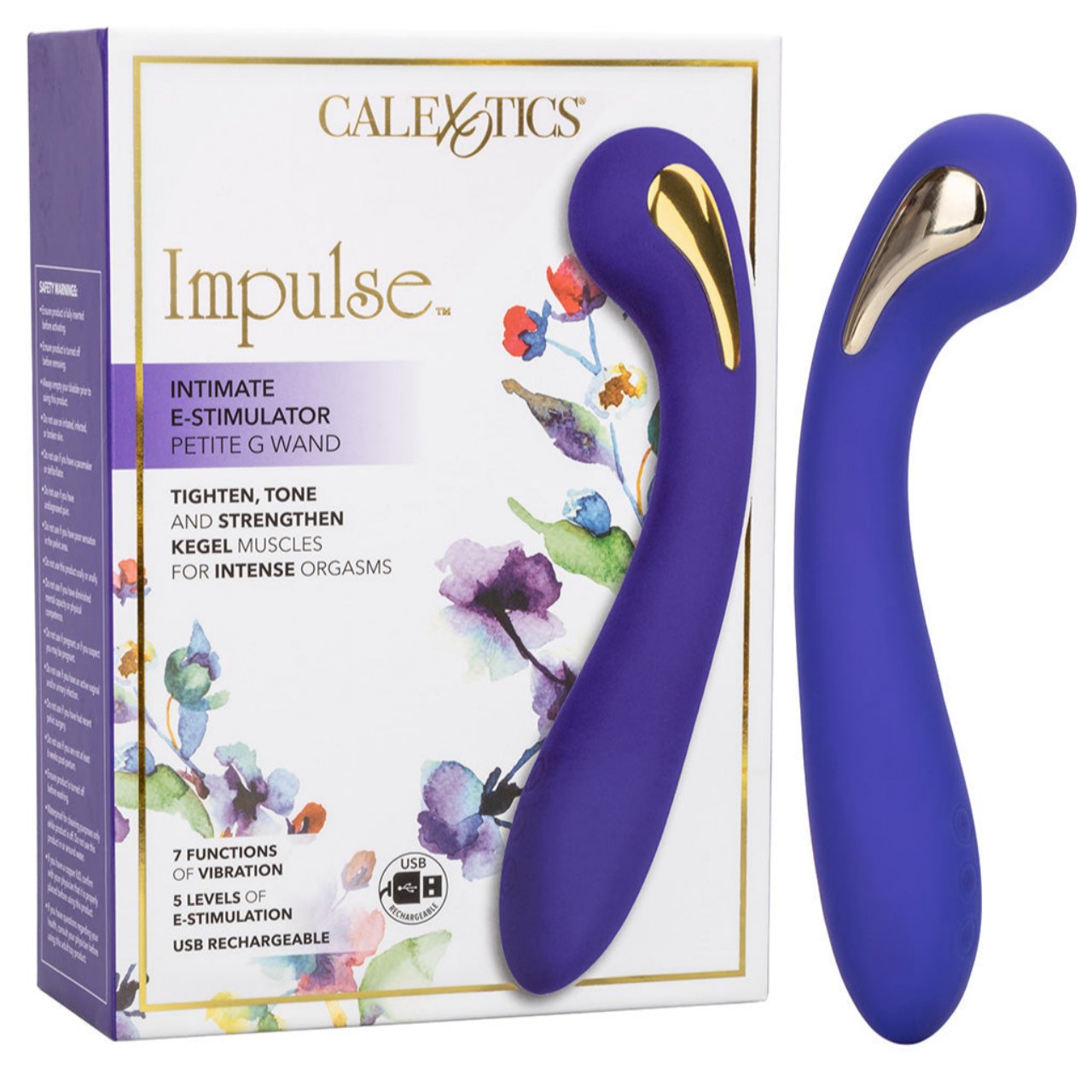 Impulse Electro-Stimulator Petite G-Spot Vibrator- With box