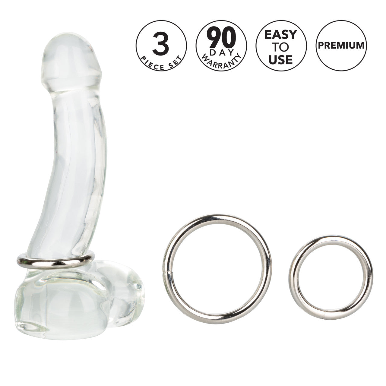 Anillo De Plata Juego De 3 Piezas