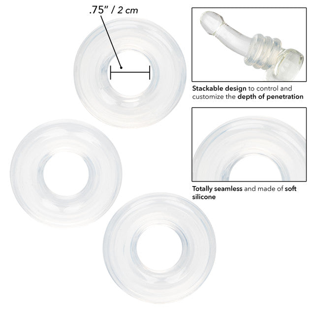 Juego De 3 Anillos Apilables