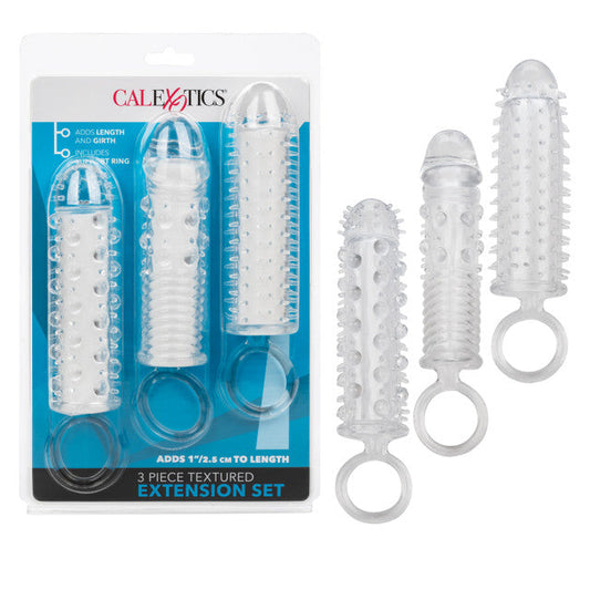 Juego De Extensión Texturizada De 3 Piezas