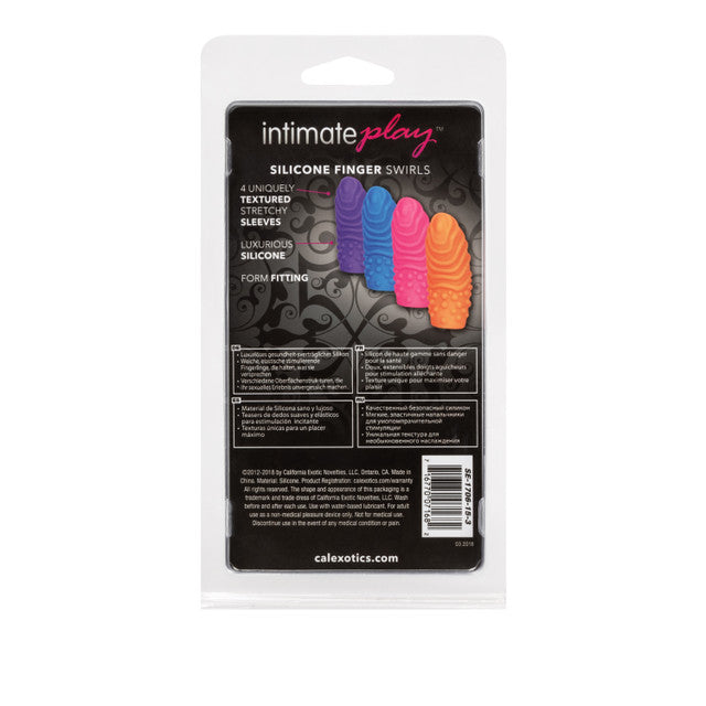 Remolinos De Silicona Para Dedos Intimate Play