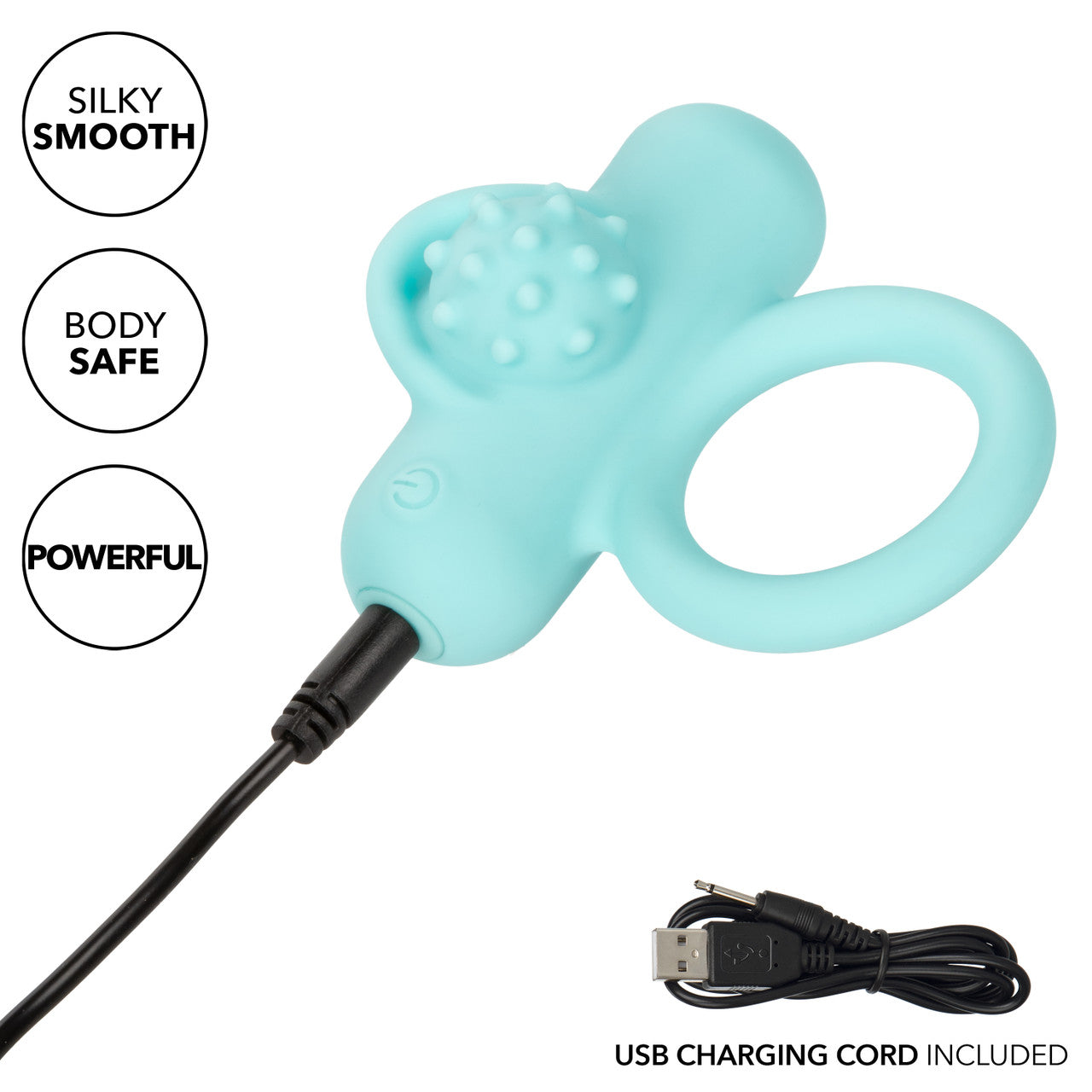 Silicone Rechargeable Nubby Lover’S Delight