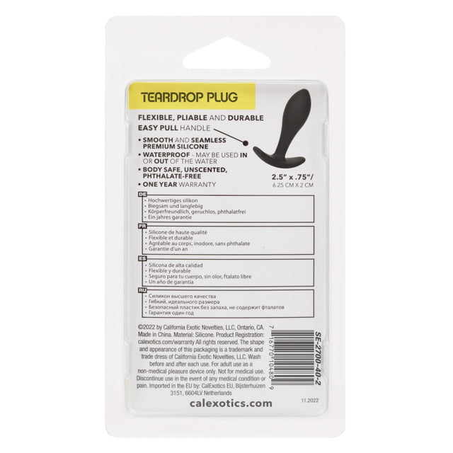 Entrenador Anal Teardrop